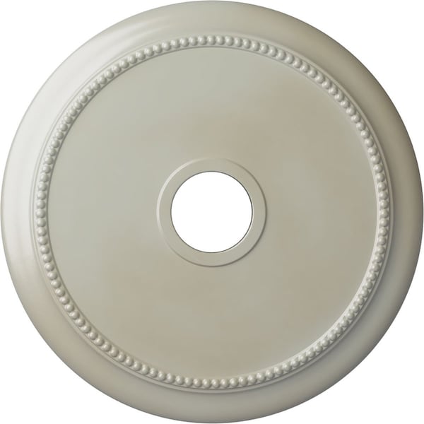 Ekena Millwork Crendon Ceiling Medallion (Fits Canopies up to 4 3/8"), 24 1/8"OD x 4 3/8"ID x 2 1/4"P, Flash Blue CM24CRFBS - main
